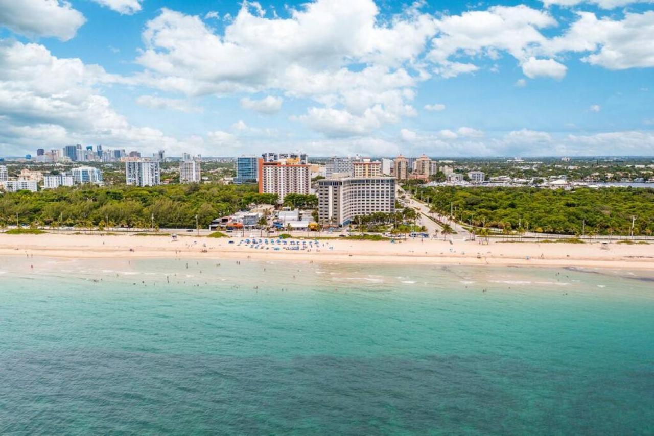 The Purple Pelican Beachfront With Ocean Balcony Unit 2 Fort Lauderdale Ngoại thất bức ảnh