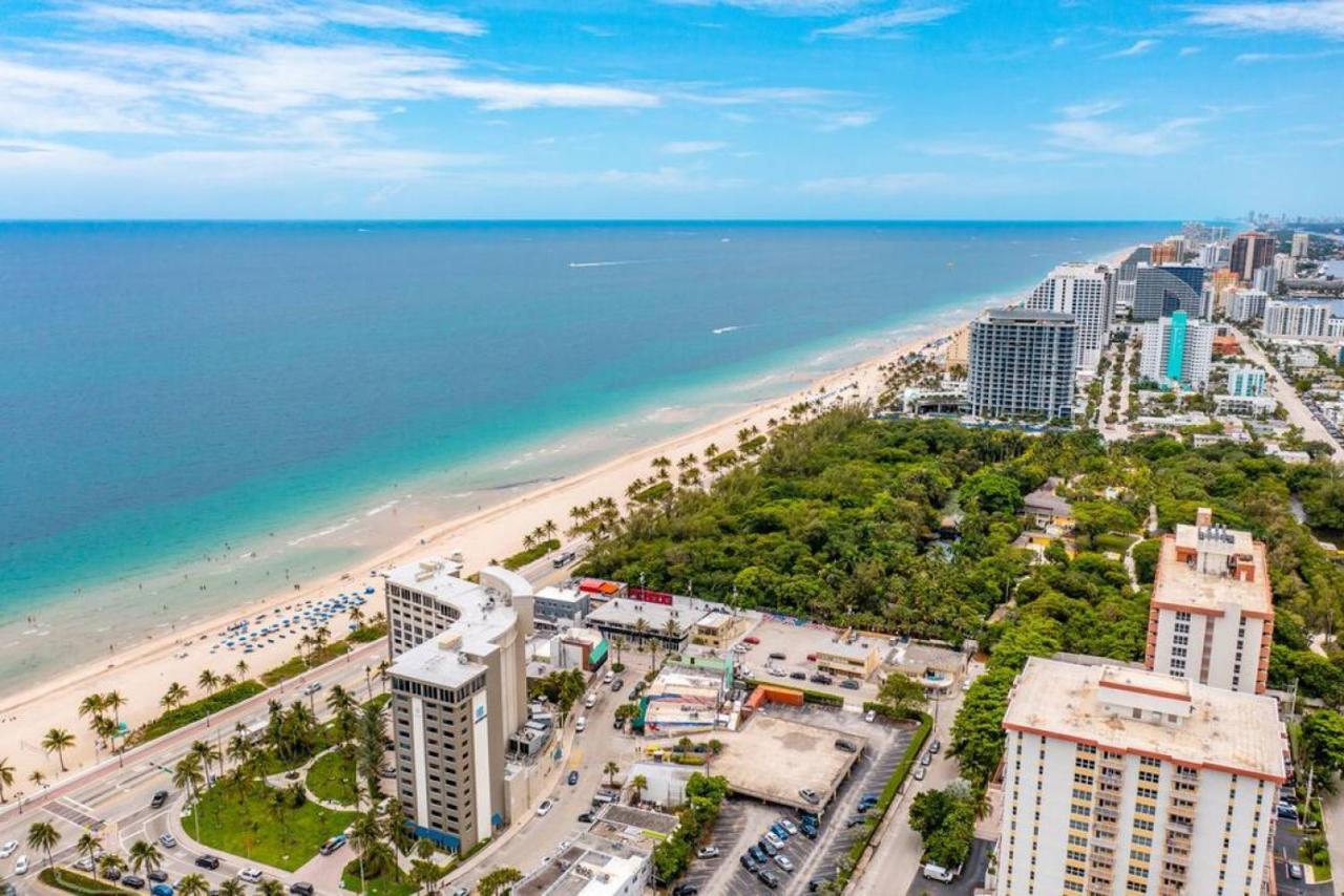 The Purple Pelican Beachfront With Ocean Balcony Unit 2 Fort Lauderdale Ngoại thất bức ảnh